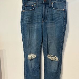 madewell perfect vintage crop jean